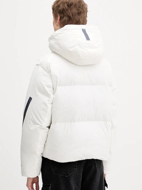 adidas kurtka puchowa adidas x Z.N.E kolor biały zimowa oversize JX0562