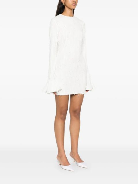 ROTATE BIRGER CHRISTENSEN open-back mini dress - White