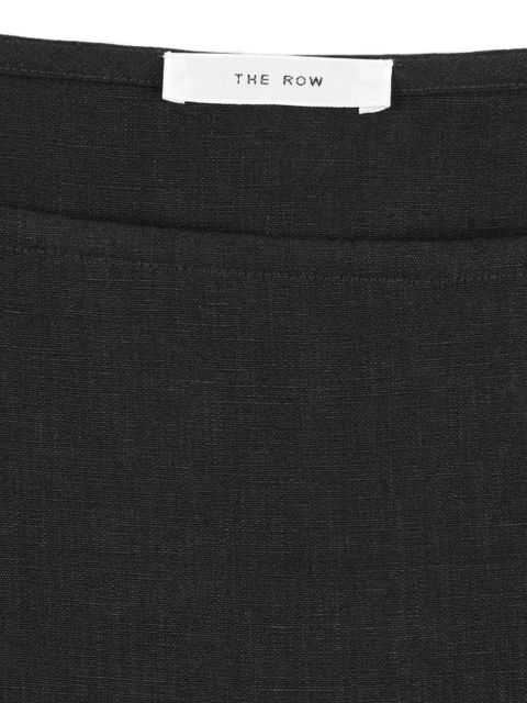 The Row flared sleeve blouse - Black