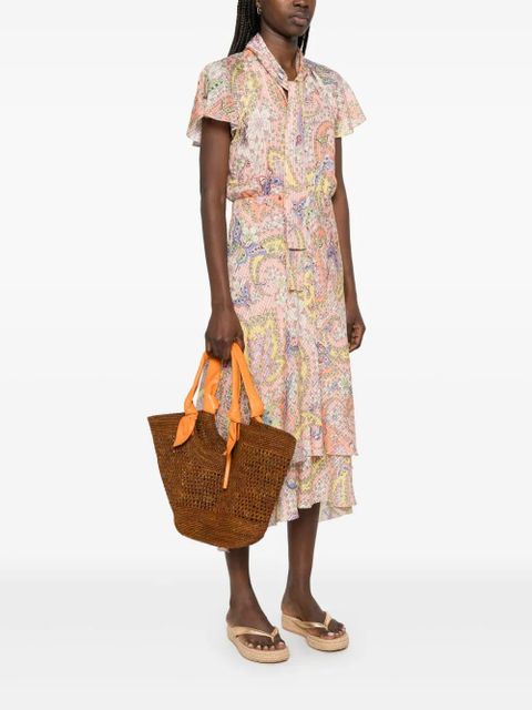 Hereu straw tote bag - Brown - zdjęcie produktu nr 2