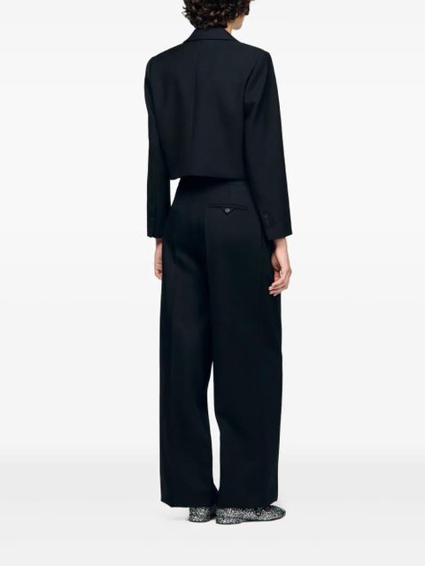 SANDRO bow-detail jacket - Black - zdjęcie produktu nr 2