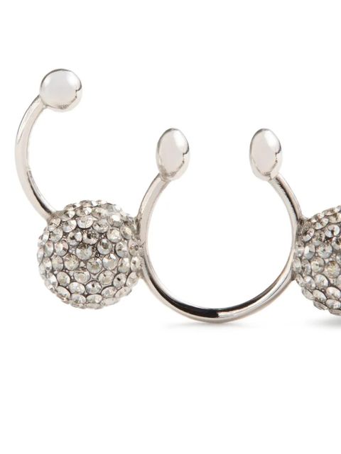 Valentino Garavani Poetique des Gouttes nose ring - Silver