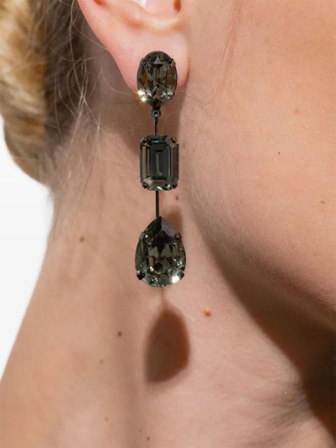 Jennifer Behr Allanah drop earrings - Silver