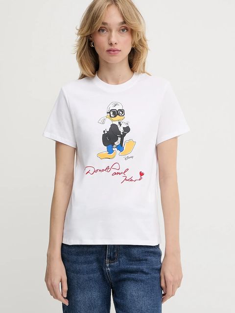 Karl Lagerfeld t-shirt bawełniany KL X DISNEY - zdjęcie produktu nr 1