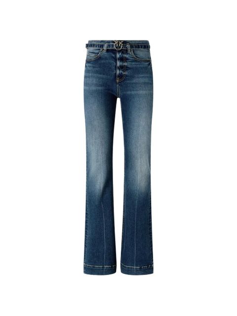 PINKO belt-detail denim jeans - Blue - zdjęcie produktu nr 1