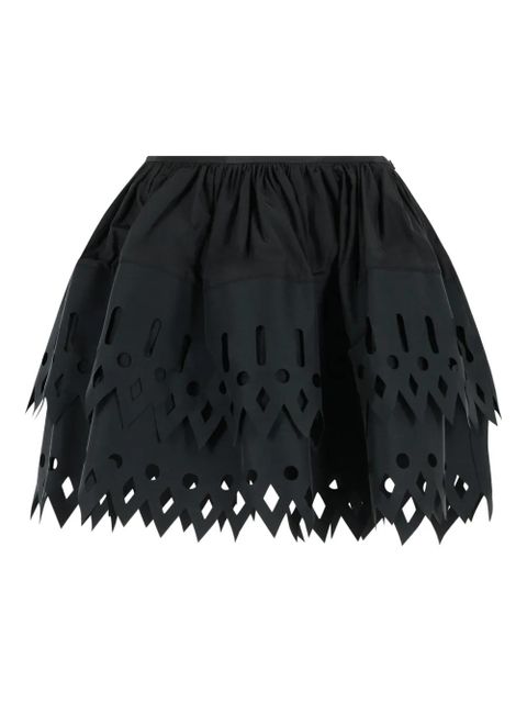 Blumarine cut-out mini skirt - Black - zdjęcie produktu nr 1