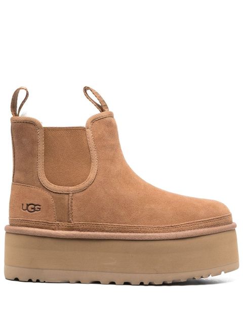 UGG Classic Mini platform Chelsea boots - Neutrals - zdjęcie produktu nr 1
