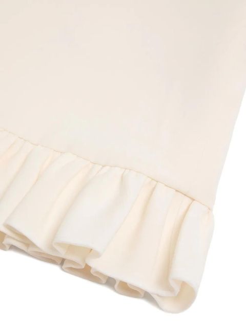 Valentino Garavani Crepe Couture mini dress - Neutrals