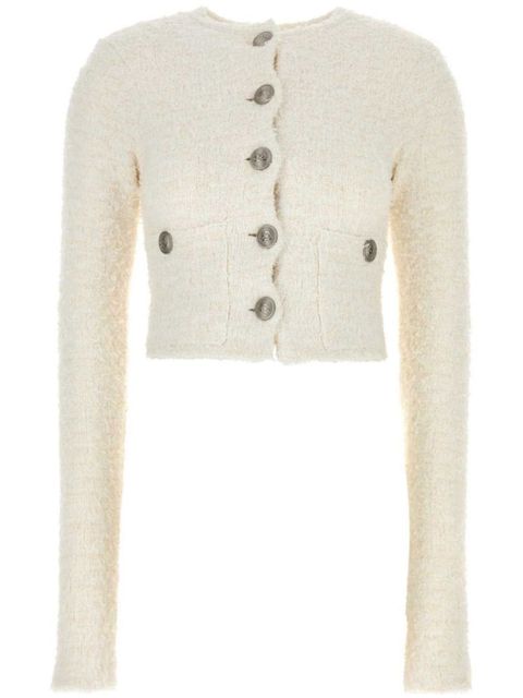 Balenciaga cropped jacket - White - zdjęcie produktu nr 1