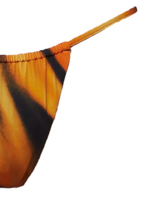 Skims x Roberto Cavalli printed bikini bottom - Orange - zdjęcie produktu nr 2