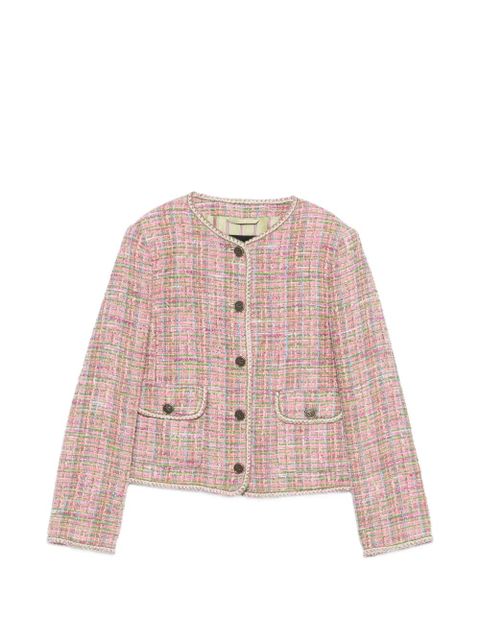 ETRO button-up tweed jacket - Pink - zdjęcie produktu nr 1