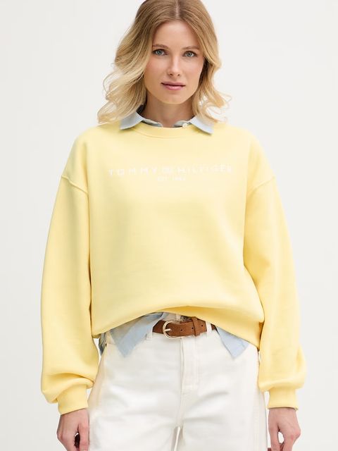 Tommy Hilfiger bluza damska z bawełną - zdjęcie produktu nr 1