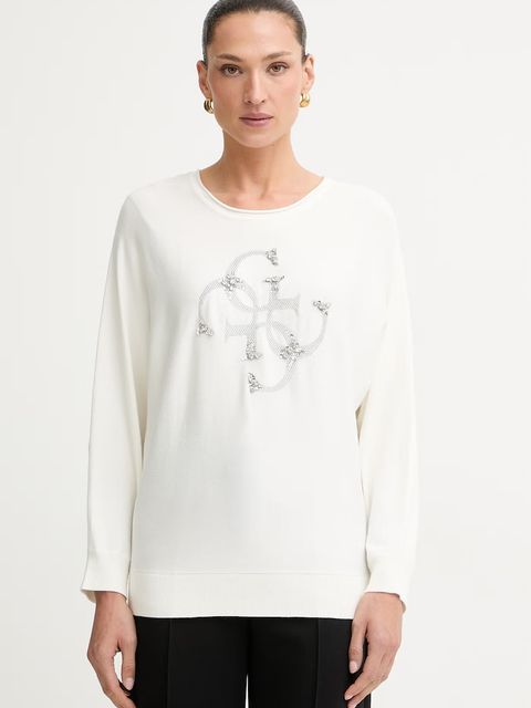 Guess sweter damski z wiskozą - zdjęcie produktu nr 1