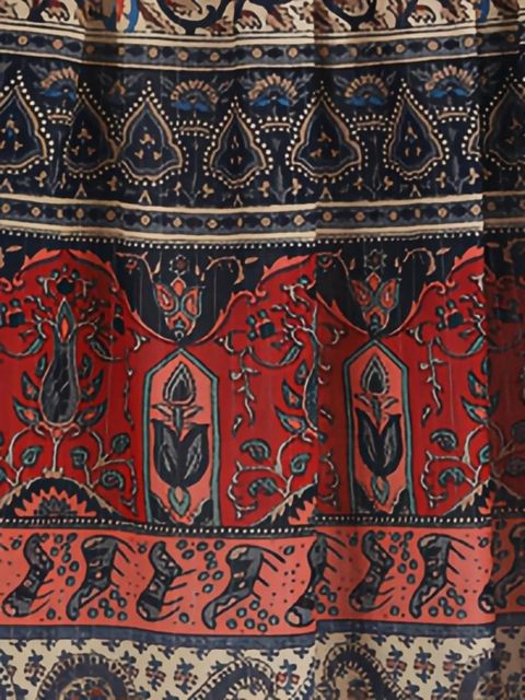 Valentino Garavani Voyage Imaginaire-print muslin midi skirt - Neutrals