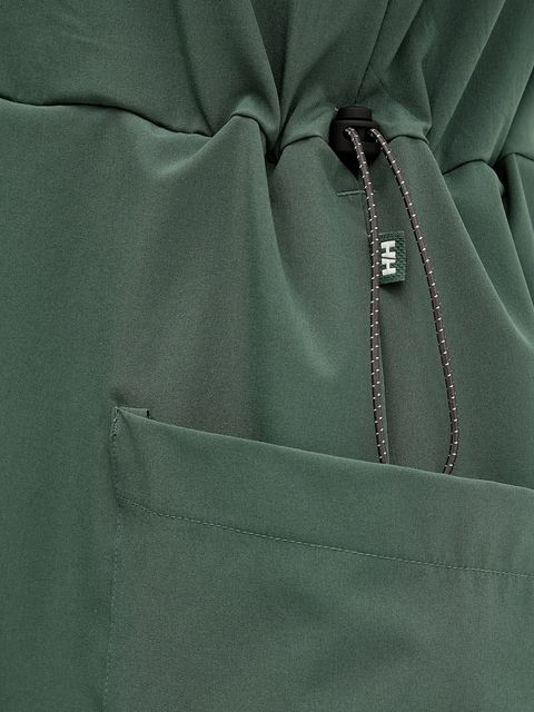 Helly Hansen sukienka sportowa Viken kolor zielony mini prosta 62820