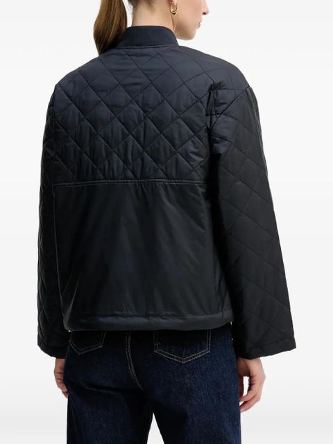 Barbour quilted buttoned jacket - Blue