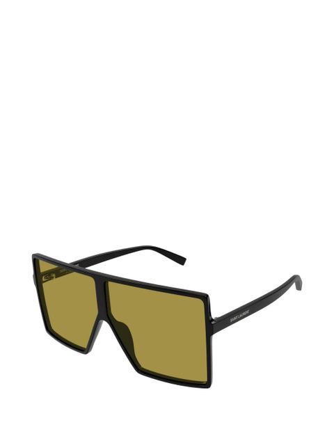 Saint Laurent Eyewear SL 909 Betty S square-frame sunglasses - Black - zdjęcie produktu nr 2