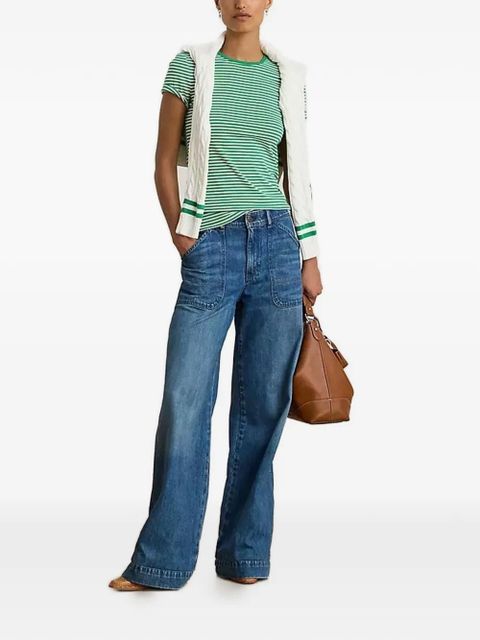 Lauren Ralph Lauren striped T-shirt - Green - zdjęcie produktu nr 2