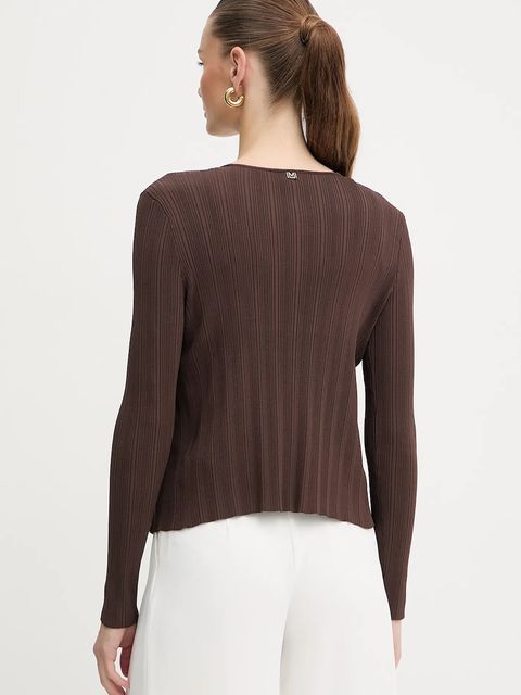 Marciano by Guess sweter i top KATHLEEN damski kolor brązowy lekki 5YGR00 5875Z