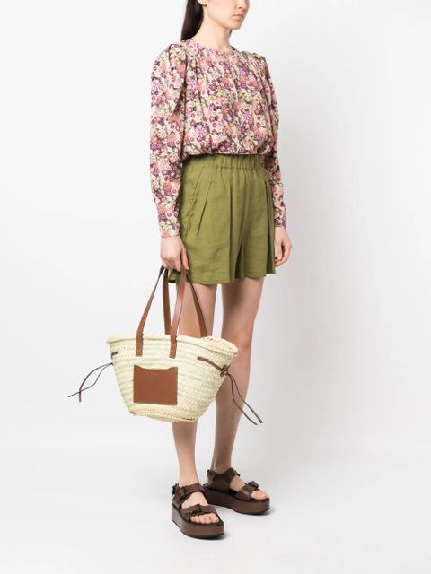 ISABEL MARANT medium Cadix raffia tote bag - Neutrals - zdjęcie produktu nr 2