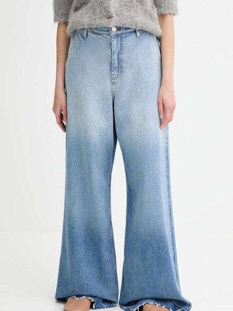 MUNTHE jeansy LECUBE damskie kolor niebieski 253142325305 - zdjęcie produktu nr 1