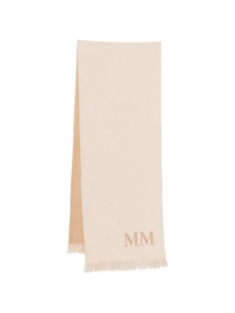 Max Mara Mmlcorona fringed scarf - Neutrals - zdjęcie produktu nr 1