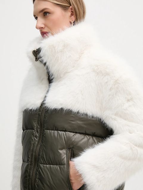 Blauer kurtka DOVE kolor zielony zimowa oversize BLDB02104