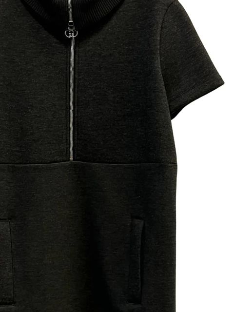 Gucci half-zip roll-neck mini dress - Black - zdjęcie produktu nr 2