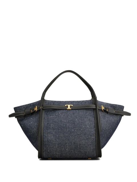 Tod's T Timeless shopping tote bag - Blue - zdjęcie produktu nr 1