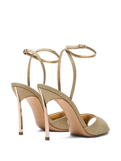 Casadei Blade heeled sandals - Gold