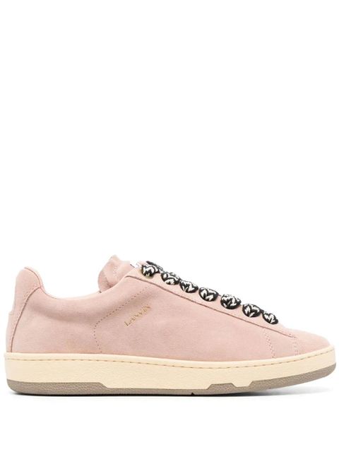 Lanvin Lite Curb suede sneakers - Pink - zdjęcie produktu nr 1