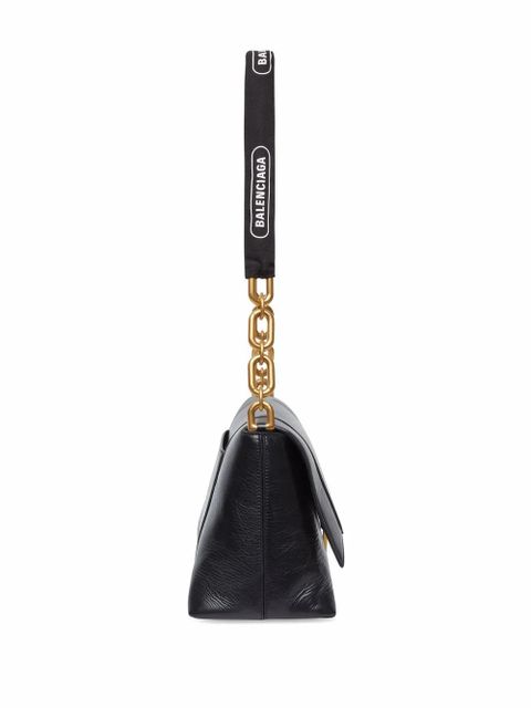 Balenciaga small Downtown shoulder bag - Black