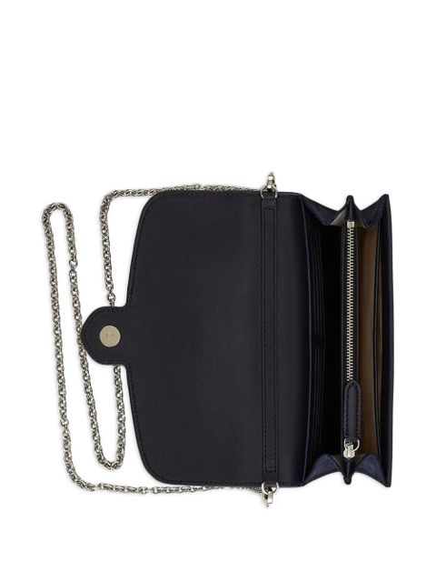 Lauren Ralph Lauren medium Adair logo chain crossbody bag - Blue