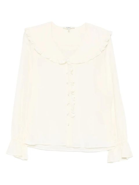 Chloé ruffled-collar blouse - Neutrals - zdjęcie produktu nr 1