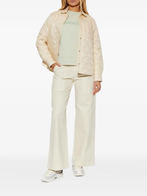 Moncler pocket trousers - Neutrals