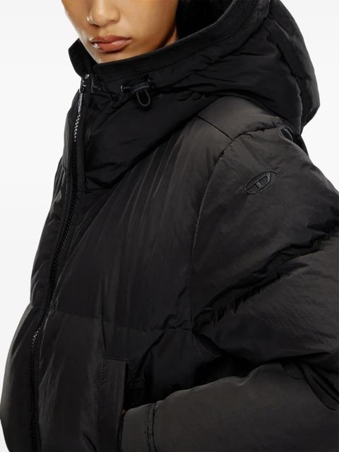 Diesel W-PEYT puffer jacket - Black