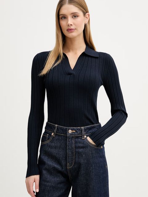 United Colors of Benetton polo damskie z wiskozy - zdjęcie produktu nr 2