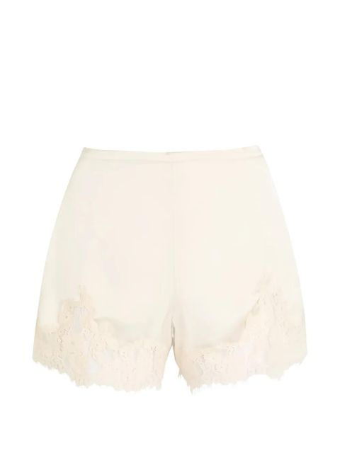 Reformation lace trim shorts - Neutrals - zdjęcie produktu nr 1