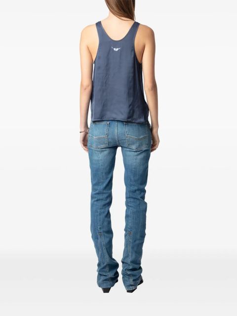 Zadig&Voltaire Tarys top - Blue - zdjęcie produktu nr 2