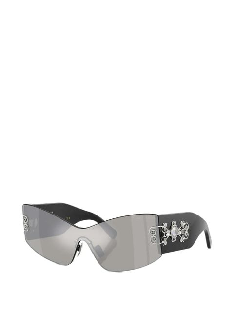 Dolce & Gabbana jewel square-frame sunglasses - Black - zdjęcie produktu nr 2