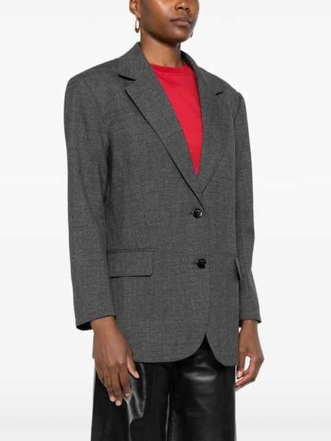 SANDRO two-button wool blazer - Grey