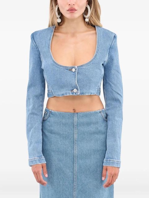 Magda Butrym button denim jacket - Blue - zdjęcie produktu nr 1