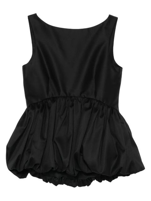 Róhe peplum-hem top - Black - zdjęcie produktu nr 1