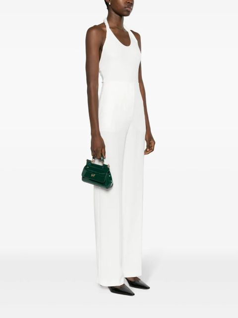 Dolce & Gabbana small Sicily patent-leather tote bag - Green - zdjęcie produktu nr 2