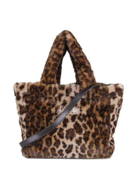 MC2 Saint Barth Colette faux-fur tote bag - Brown - zdjęcie produktu nr 2