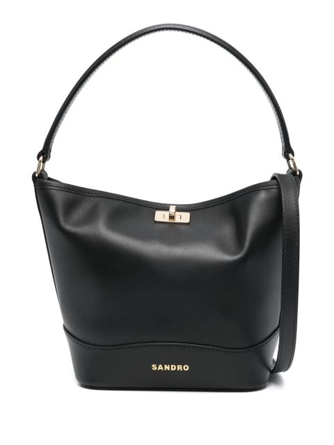 SANDRO mini Tangoso bucket bag - Black - zdjęcie produktu nr 1