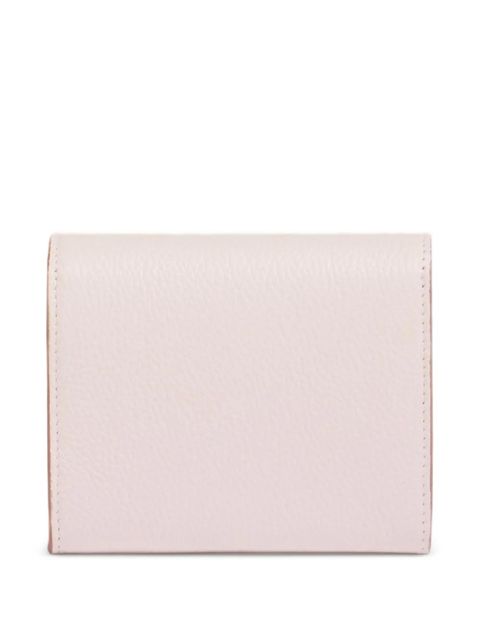 Marni gusseted-embroidered wallet - Pink