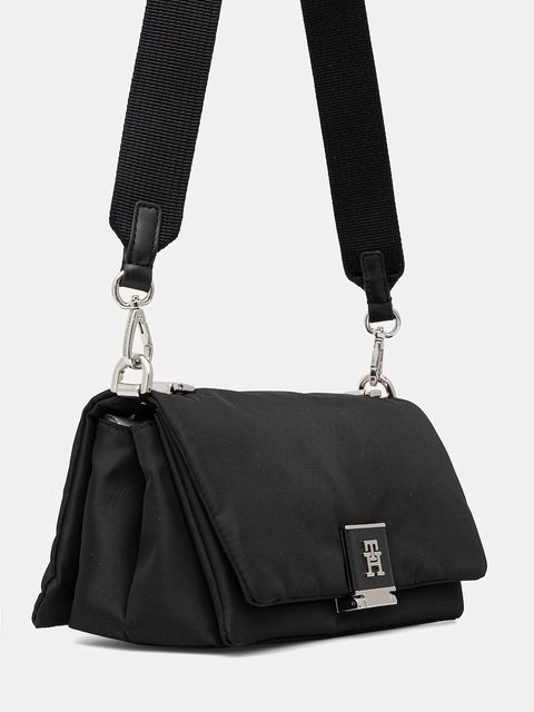 Tommy Hilfiger torebka kolor czarny AW0AW17725 - zdjęcie produktu nr 2