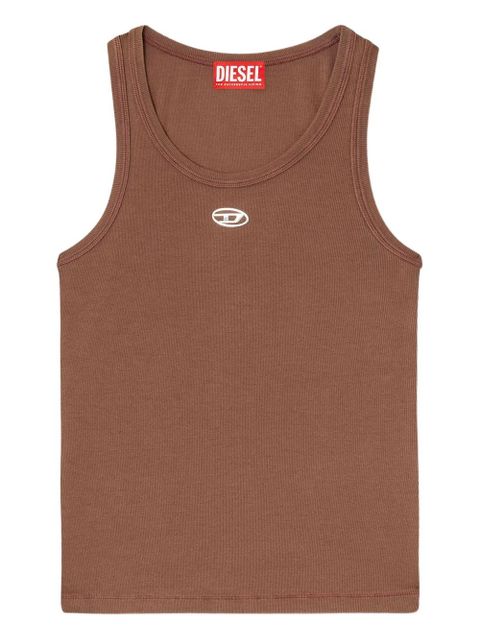 Diesel T-Anki logo-detail tank top - Brown - zdjęcie produktu nr 1