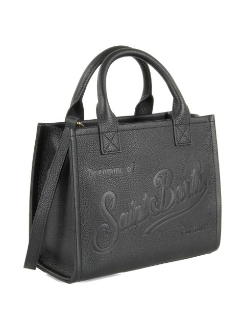 MC2 Saint Barth Vanity embossed-logo tote bag - Black - zdjęcie produktu nr 2
